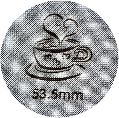 Espresso Puck Screen for 54mm Portafilter Basket, 1.7mm Thickness Made by Unknown