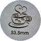 Espresso Puck Screen for 54mm Portafilter Basket, 1.7mm Thickness Made by Unknown