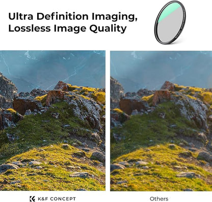 K&F CONCEPT 49mm Ultra-Low Reflectivity Circular Polarizers Filter 28 - Image 6