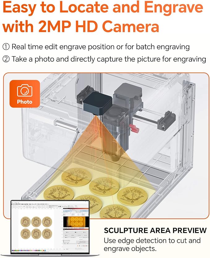 A1 Pro 10W Mini Laser Engraver - Image 2