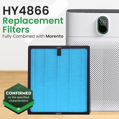 2 Pack HY4866 True HEPA Replacement Filter Compatible - Image 3