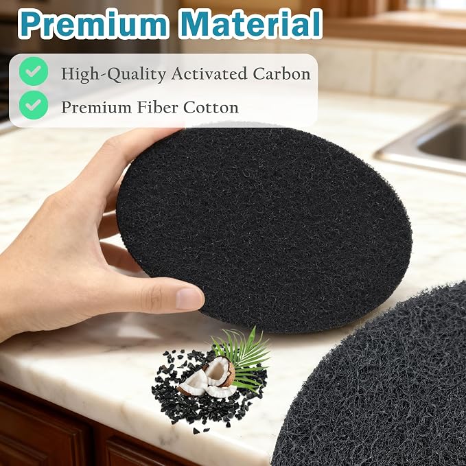 NewKe 6 Pack Natural Charcoal Filter Refills - Image 2