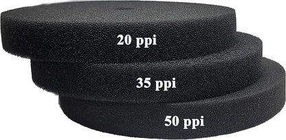 Aquarium Pond 5 Gallon Bucket DIY Bio Sponge Filter Media Pad Rounded 11x11 - Image 6