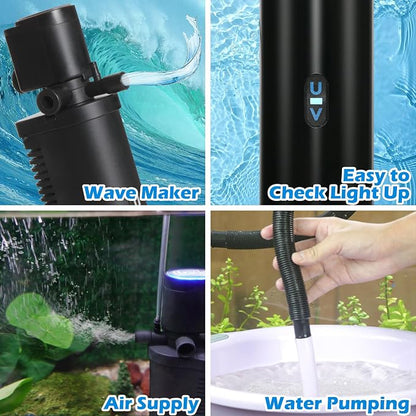 TARARIUM Small Aquarium Filter U-V - Image 4