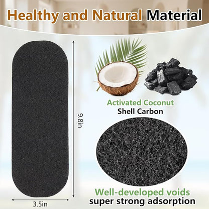 15 Pack Ceiling Fan Filters, Unscented Activated Coconut Shell Carbon Ceiling - Image 2