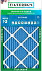 Filterbuy 10x30x1 Air Filter MERV 13 Optimal Smoke & Allergy Defense, by Filterbuy