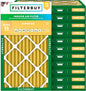 Filterbuy 16x24x2 Air Filter MERV 11 Superior Pet & Allergy Defense, by Filterbuy