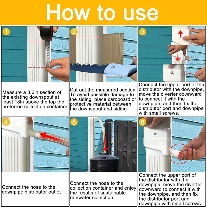 Rainwater Collection System-Rainwater Collection Diverter Connector - Image 3