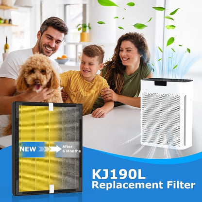 2 Pack KJ190L Filter Replacement Compatible - Image 8