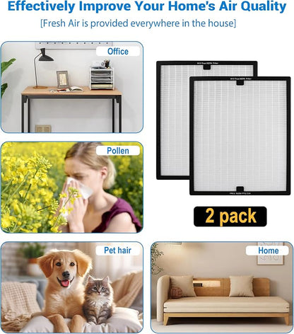 2 Pack F301H HEPA Filter Replacement Compatible - Image 3