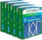 Filterbuy 20x20x5 Air Filter MERV 13 Optimal Smoke & Allergy Defense, Pleated by Filterbuy