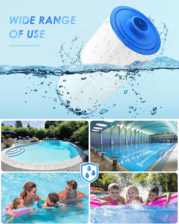 PACETAP Spa Filter Replaces for Unicel 6CH-960, 2 Pack Hot Tub Filter - Image 6