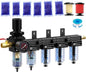 NEWPO 1/4'' NPT 5 Stage Air Dryer by NEWPO