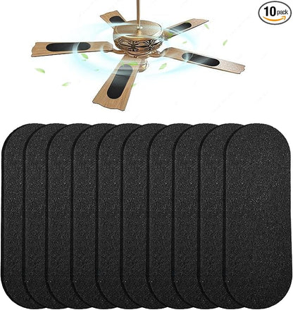 Ceiling Fan Filters for Blades 10 Pcs Activated Carbon Air Filter Easy-Stick by welcome