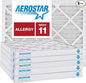 Aerostar 20x24x2 MERV 11, Pleated Air Filter, Box of 6, Made in the USA by AirFiltersDelivered
