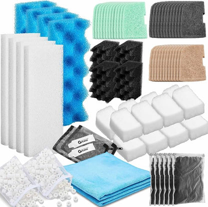 74 Pcs Filter Media Compatible by Threlaco