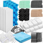 74 Pcs Filter Media Compatible by Threlaco