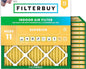 Filterbuy 15x15x1 Air Filter MERV 11 Superior Pet & Allergy Defense, by Filterbuy