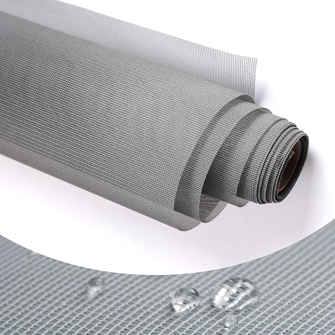 High Density dustproof and Pollen Proof net Window Screen mesh roll Used to - Image 2