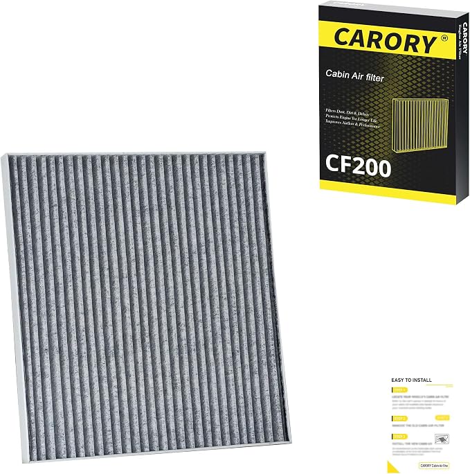 Cabin Air Filter w/Activated Carbon by Carory