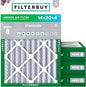 Filterbuy 14x20x4 Air Filter MERV 8 Essential Dust & Allergy Defense, by Filterbuy