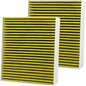 2PCS Capume for Cabin Air Filter JM277 Fits for 2019-2025 QX50, 2022-2025 QX55 by Capume