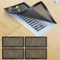 Magnetic Floor Register Vent Covers, 6 x 12 Inch Air Vent Filter Mesh, Sticky by ServetoMakeYourLifeEasier