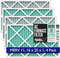 Spearhead MERV 11+ EPA-Registered Odor Defense HVAC AC Furnace Filter w/Rigid by SPEARHEAD