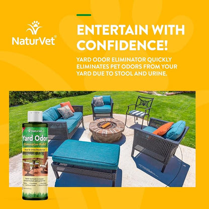 NaturVet – Yard Odor Eliminator | Eliminate Stool and Urine Odors from Lawn and - Image 3
