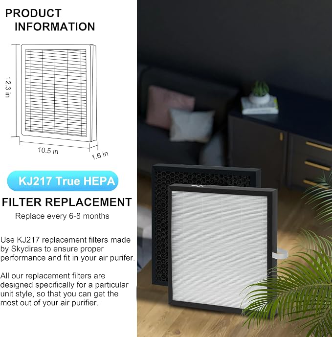 KJ217 Filter Replacement, Compatible - Image 4