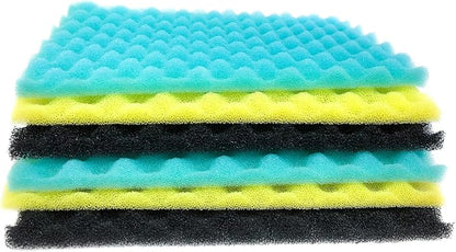 Wave Point Aquarium Bio Sponge Foam Filter Media Pad Cut-to-fit by Wave+Point