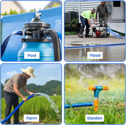Poolvio Backwash Hose 2" x 50 ft, Tear-Resistant & Leak-Free - Image 8