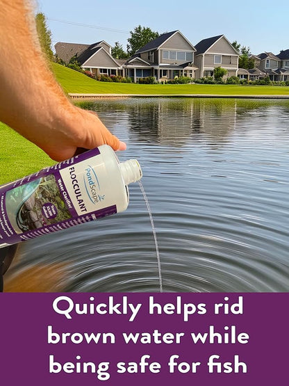 PONDSCAPE Pond Flocculant – Clears Cloudy & Murky Pond Water – Fast-Acting - Image 5