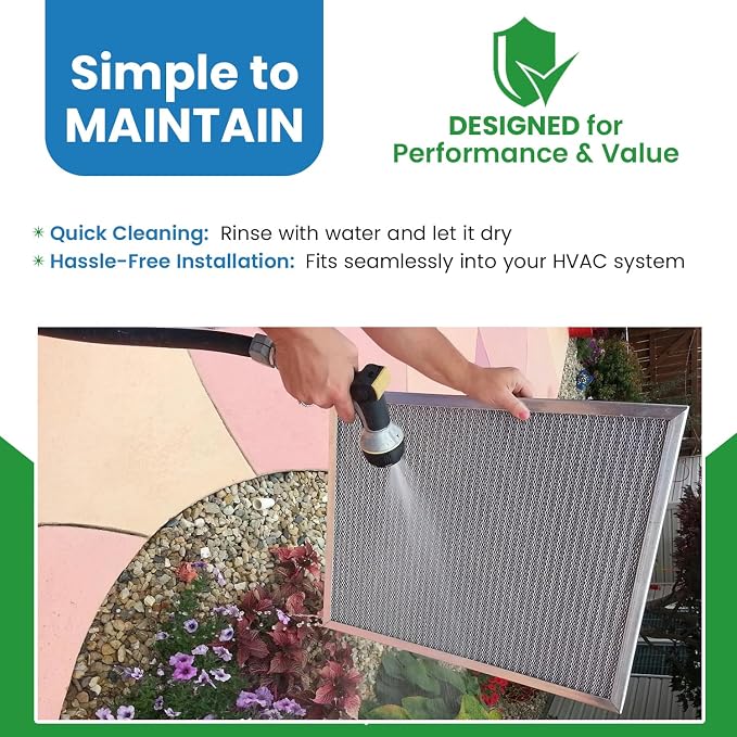 Filter Everything Electrostatic Furnace Filter – Washable Permanent HVAC Filter - Image 6