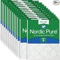 Nordic Pure 20x25x1 Poly Green MERV 6 AC Furnace Air Filters – Reduces Dust by NordicPure