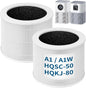 2 Pack A1 Filter Replacement For VEWIOR Air Puri-fier HQSC-50 HQKJ-80 A1W by PAYUDAL