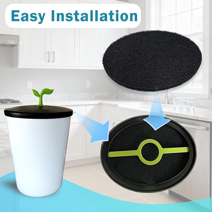 NewKe 6 Pack Natural Charcoal Filter Refills - Image 4