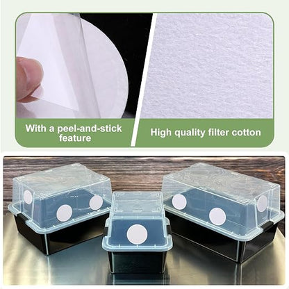 24 Pcs 2.5" Monotub Adhesive Filter Disks-2MM Thick Monotub Filter - Image 5