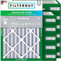 Filterbuy 18x20x4 Air Filter MERV 8 Essential Dust & Allergy Defense, by Filterbuy