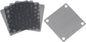 uxcell PC Dust Fan Screen with Screws by uxcell