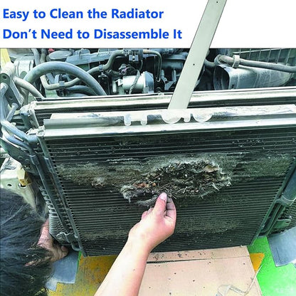 Lucstar Radiator Cleaning Wand & Car A/C Condenser Cleaner, Engine Cabin Air - Image 7