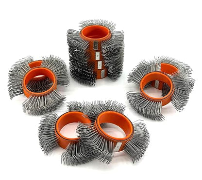 10PCS, Abrasive Carbon Steel Belt/Replacement Coarse Wire Wheel/Rust - Image 3