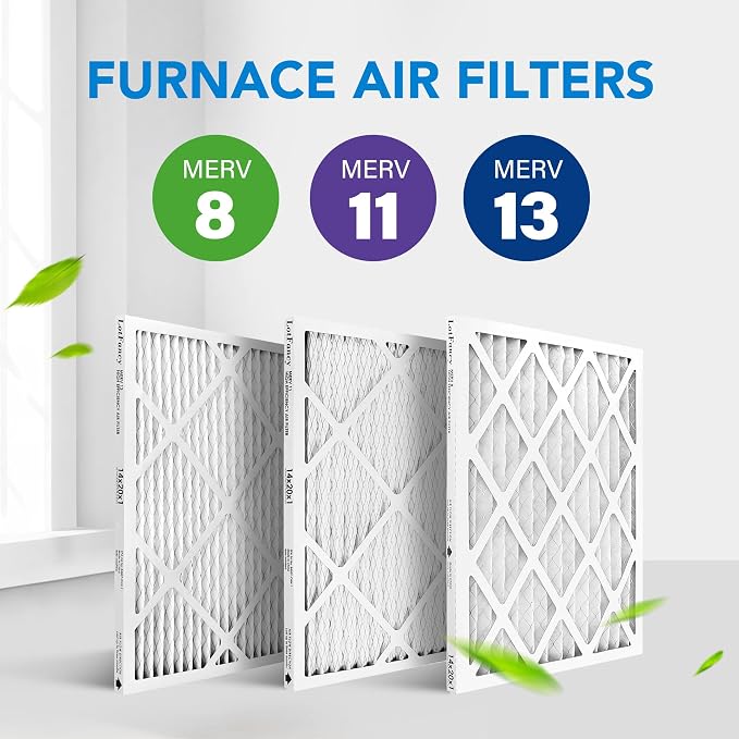 LotFancy 14x20x1 Air Filter MERV 13 4-Pack, Electrostatic Pleated HVAC Furnace - Image 8