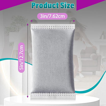 16 Pcs Activated Charcoal Odor Absorbing Filter Refills, Compatible - Image 3