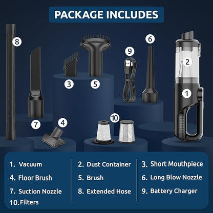 Handheld Vacuum Cordless Vacuum Cleaner - Image 8