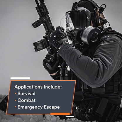 MIRA Safety - NBC-77 SOF - Single 40mm Gas Mask Filter - Special Combined CBRN - Image 5