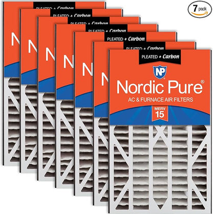 Nordic Pure 16x25x3 Trion Air Bear Cub 266649-101 Replacement MERV 15 Pleated by NordicPure