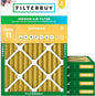 Filterbuy 15x20x2 Air Filter MERV 11 Superior Pet & Allergy Defense, by Filterbuy