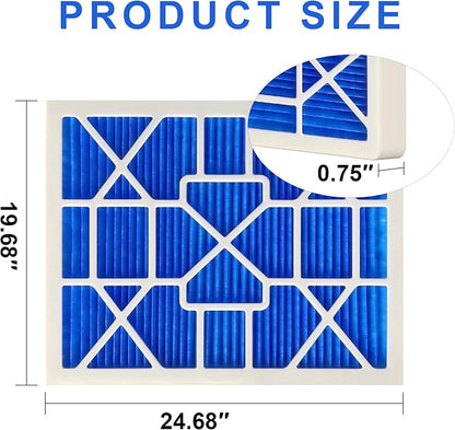 LEKEN 20x25x1 AC Furnace HVAC Filter Reusable Electrostatic Filters MERV 13 - Image 3