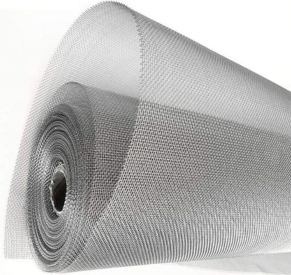 KISKIS 304 Stainless Steel Woven Wire Mesh, Wire Mesh Window Screen Mesh by KISKIS